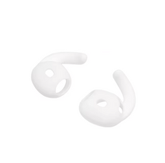 Накладки з гачками силіконові для AirPods 4 - Білі