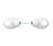 Білі силіконові вакуумні накладки для AirPods 3 - Розмір S
