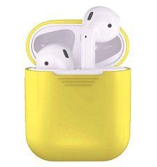 Чохол силіконовий для AirPods 1 / 2 - Жовтий