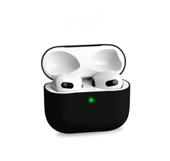Черный силиконовый чехол для AirPods 3
