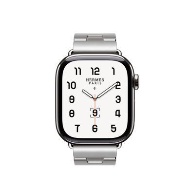 Ремінець Apple Watch Hermès - 42mm Satiné Grand H - Large (MXJT3)