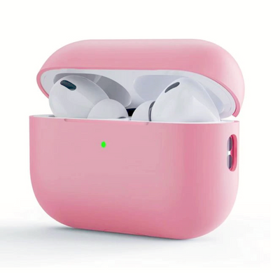 Светло-розовый силиконовый чехол AirPods Pro 2