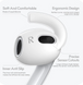 Прозорі силіконові накладки-гачки для AirPods 3