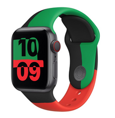 Ремешок Apple Black Unity Sport Band Watch 44mm - S/M (MJ4W3)