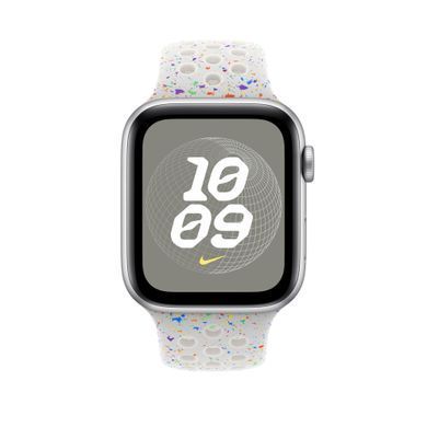 Ремешок Apple Pure Platinum Nike Sport Band Watch 46mm - S/M (MYL43)