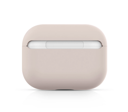Розовый-песок силиконовый чехол AirPods Pro 2