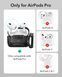 Чохол ESR Cyber FlickLock Snap-and-Charge Bundle with MagSafe для AirPods Pro 2 - Чорний