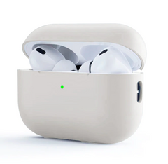 Бежевый силиконовый чехол AirPods Pro 2
