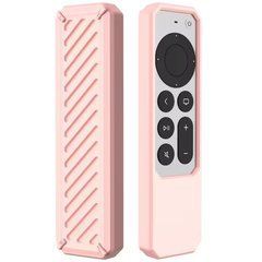 Чохол протиударний силіконовий для пульта Apple Siri Remote 2 / 3 gen - Рожевий