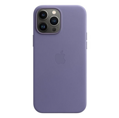 Чехол Apple iPhone 13 Pro Max Leather Case with MagSafe - Wisteria (MM1P3)