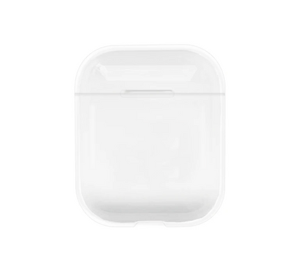 Чехол пластиковый прозрачный для AirPods 1 / 2