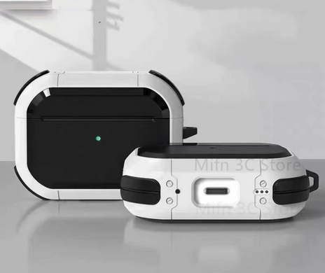 Желтый поликарбонатный чехол с карабином AirPods Pro 2