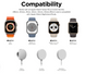 Силиконовая подставка для Apple Watch - Белая