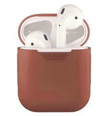 Чохол силіконовий для AirPods 1 / 2 - Коричневий