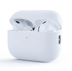 Белый силиконовый чехол AirPods Pro 2