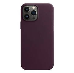 Чехол Apple iPhone 13 Pro Max Leather Case with MagSafe - Dark Cherry (MM1M3)