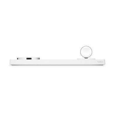 Беспроводная зарядка Belkin BOOST CHARGE PRO 3-in-1 Wireless Charging Pad with MagSafe (HPU82)