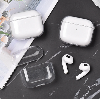 Чехол пластиковый прозрачный для AirPods 3
