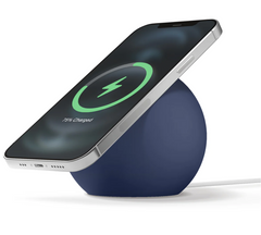 Силіконова підставка для iPhone - Синя