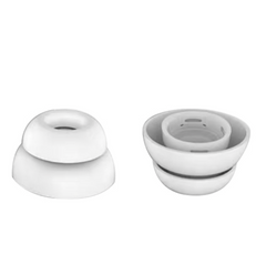 Білі подвійні амбушюри для AirPods Pro - Розмір L