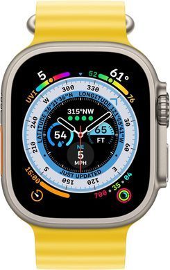 Удлинитель для ремешка Apple Ocean Band Extension 49mm - Yellow (MQED3)