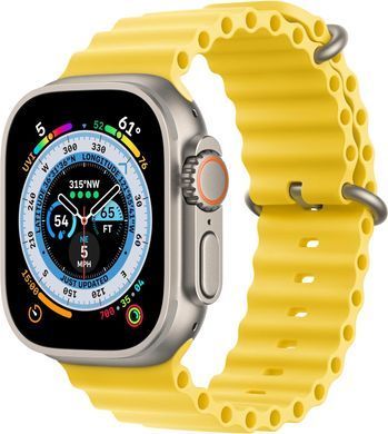 Удлинитель для ремешка Apple Ocean Band Extension 49mm - Yellow (MQED3)