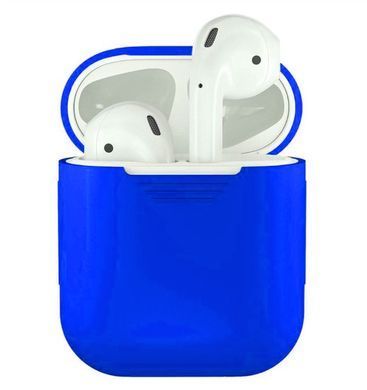 Чохол силіконовий для AirPods 1 / 2 - Синій