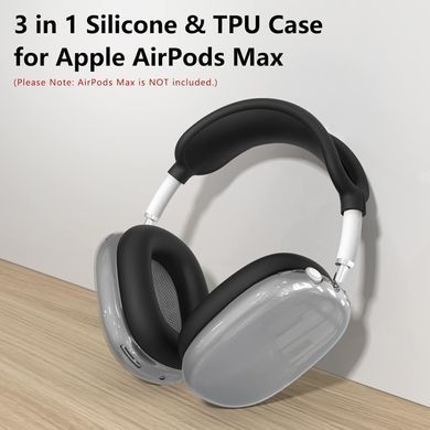 Комплект накладок для наушников Apple AirPods Max - Черный
