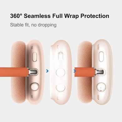 Комплект накладок для наушников Apple AirPods Max - Оранжевый