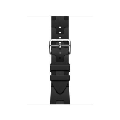Ремнінець Apple Watch Hermès - 41mm Noir Kilim Single Tour (MTHT3)