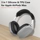 Комплект накладок для наушников Apple AirPods Max - Черный