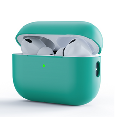 Бирюзовый силиконовый чехол AirPods Pro 2
