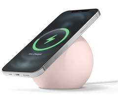 Силіконова підставка для iPhone - Рожева