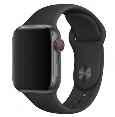 Ремешок Apple Black Sport Band Watch 40mm (MTP62)