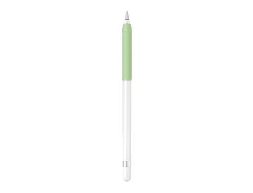 Зеленый силиконовый эргономичный держатель для Apple Pencil