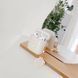 Чохол силіконовий з брелоком для AirPods 1 / 2 - Перлинний