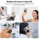 Попсокет с магнитным держателем MagSafe PopSockets для iPhone - Прозрачный