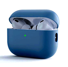Темно-синий силиконовый чехол AirPods Pro 2