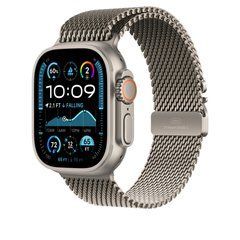 Ремешок Apple 49mm Natural Titanium Milanese Loop - Medium (MXKD3)