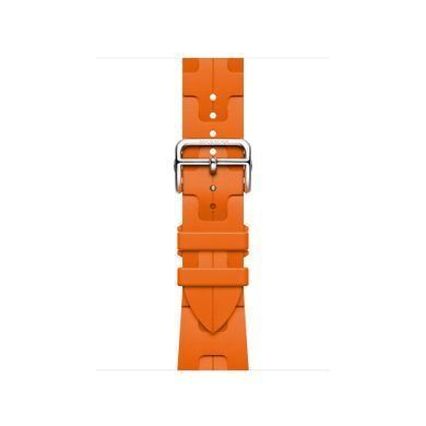 Ремнінець Apple Watch Hermès - 41mm Orange Kilim Single Tour (MTHV3)