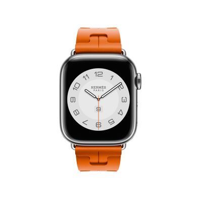 Ремнінець Apple Watch Hermès - 41mm Orange Kilim Single Tour (MTHV3)