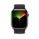 Ремешок Apple Black Unity Braided Solo Loop 45mm (MMWK3)
