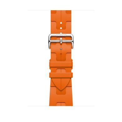 Ремнінець Apple Watch Hermès - 46mm Orange Kilim Single Tour (MXJM3)