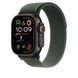 Ремешок Apple 49mm Green Trail Loop - S/M - Black Titanium Finish (MYQ33)