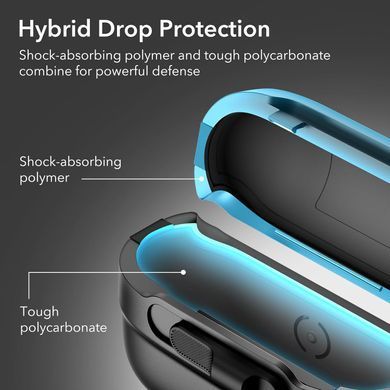 Чохол ESR Pulse FlickLock Case (HaloLock) with MagSafe для AirPods Pro 2 - Чорний
