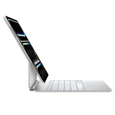 Клавиатура Apple Magic Keyboard for iPad Pro 13‑inch (M4) - Ukrainian - White (MWR43UA/A)