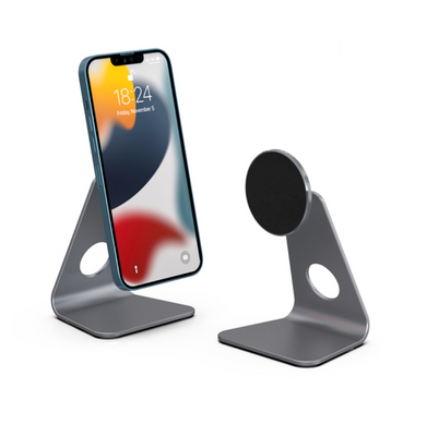 Підставка алюмінієва з магнітом MagSafe для iPhone - Космічно сіра