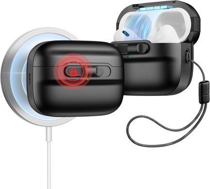 Чохол ESR Pulse FlickLock Case (HaloLock) with MagSafe для AirPods Pro 2 - Чорний