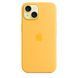 Чехол Apple iPhone 15 Silicone Case with MagSafe - Sunshine (MWNA3)