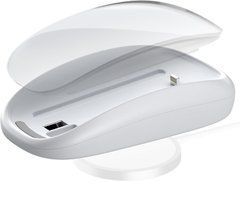 Ергономічний чохол з бездротовою зарядкою для Apple Magic Mouse - Білий